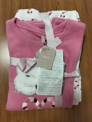 Pijama Polar Gato Sfera Talla M