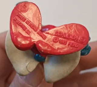 Grande Puffo Capitano con cannocchiale