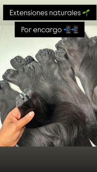 Extensiones de cabello naturales