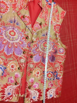 Chaleco Fallero Bordado talla 16 usado