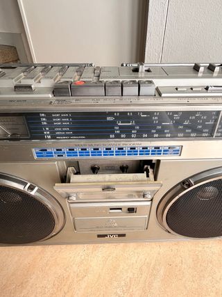 JVC RC-M70L Radio Cassette Vintage originalAños 80