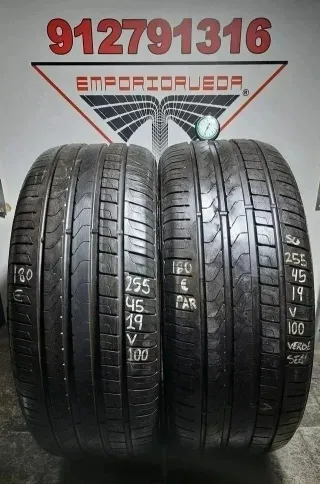 255 45 19 V PIRELLI RUEDA AL 90% VIDA UTIL