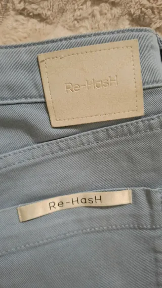 Pantaloni Re-Hash tg. 28 azzurro