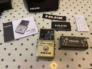 Nux Loop Core Deluxe Pedal + Nux Dual Foot Switch