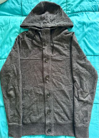 Cardigan bellissimo H&M vintage cappuccio grigio