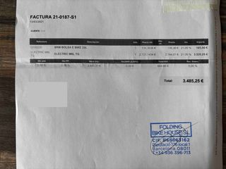 Bicicleta Brompton Eléctrica M6L