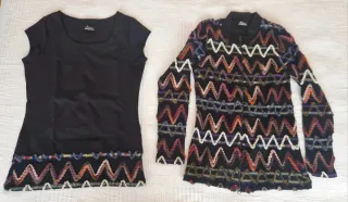 Conjunto jersey y camiseta mujer