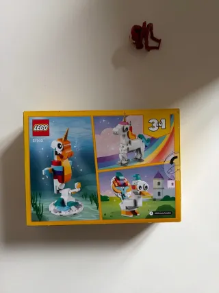LEGO Creator 31140 Unicorno Magico 3in1
