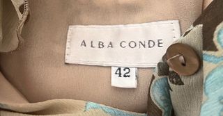 Conjunto Alba Conde T42 Vestido y Blusa