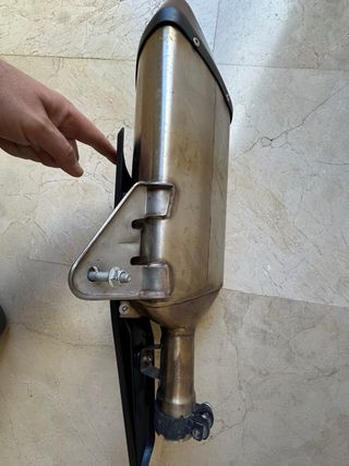 Escape Doble Salida CFMoto 450MT Original