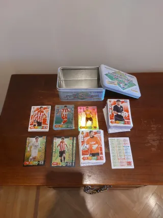 262 Cartas Adrenalyn 10-11 + Box Serie Oro