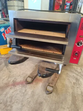 Horno de piedra doble