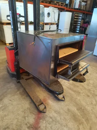 Horno de piedra doble