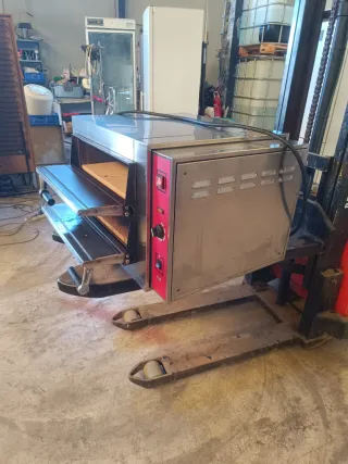 Horno de piedra doble