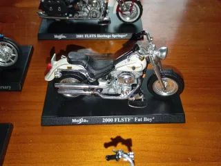 Lote 6 Motos Harley Davidson Maisto 1/18