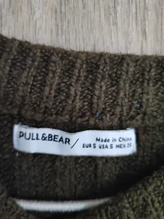 Jersey canalé · Pull&Bear · S/36 (perfecto estado)