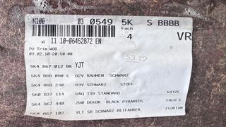 Paneles de puerta de golf 6 2010 derecho