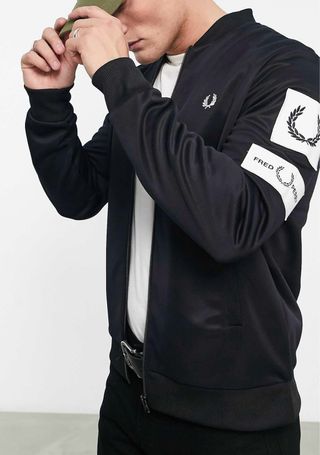 Chaqueta Fred Perry Negra