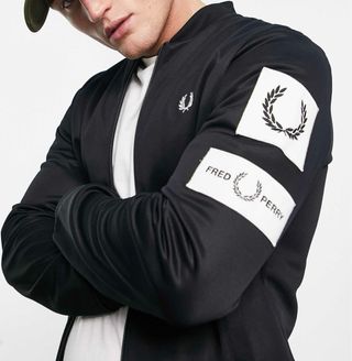 Chaqueta Fred Perry Negra