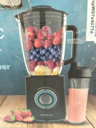 Batidora Vaso Cristal