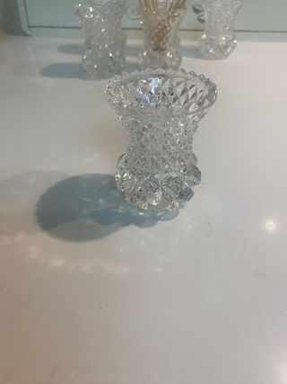 Mini jarrón de cristal