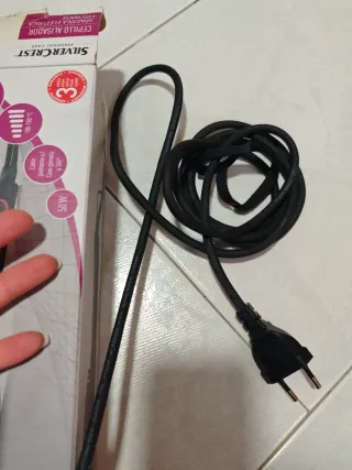 Cepillo Alisador SilverCrest Negro/Rosa