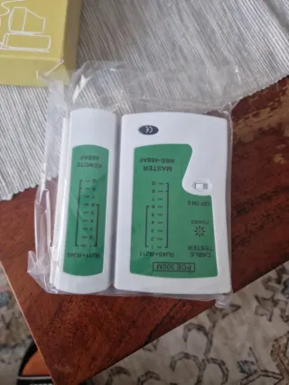 Comprobador de Cables UTP STP Coaxial Modular