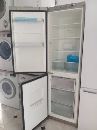 Frigorífico Balay plateado