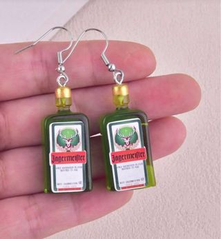 Orecchini Jägermeister bottiglia