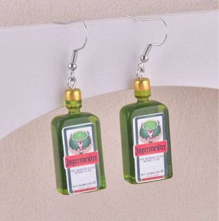Orecchini Jägermeister bottiglia