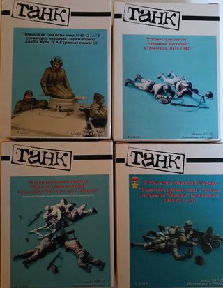 Lote Figuras TANK 1/35