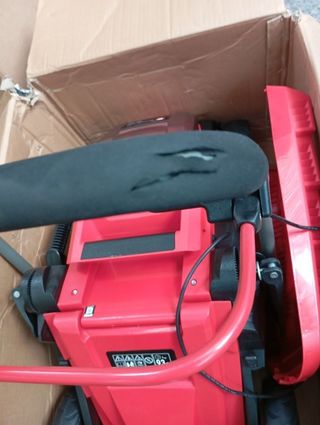 Cortacesped Einhell con batería