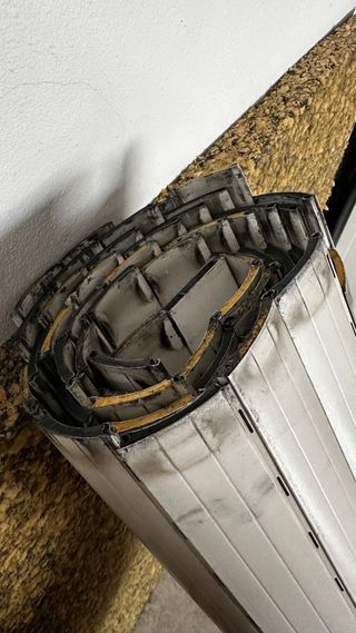 Persiana enrollable blanca