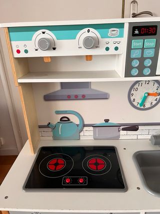 Cocinita de madera Aldi