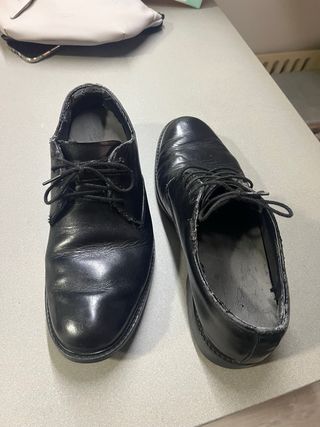 Zapatos Timberland de vestir piel negros