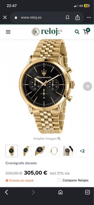 Reloj Maserati