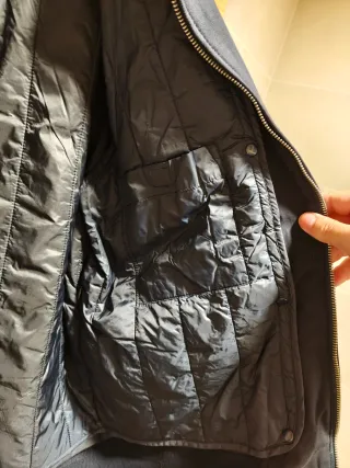 Chaqueta Zara Harrington Talla L Azul