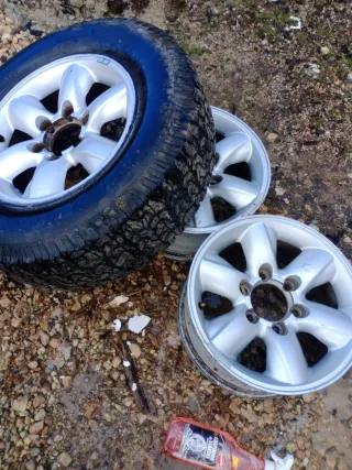 Llantas aluminio Nissan Terrano 16,