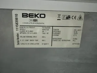 Congelador arcón BEKO 350 L – Gran capacidad