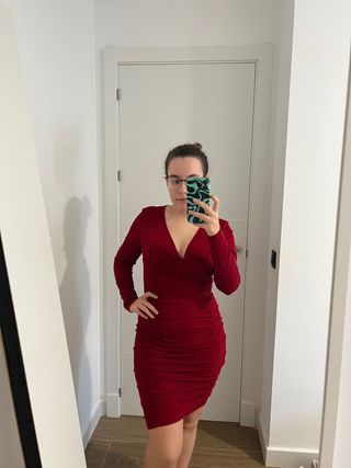 Vestido de fiesta rojo