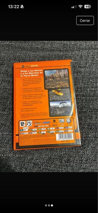 Señor de los Anillos Batalla por Tierra Media PC