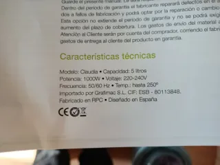 Freidora de Aire Freimatic 5L