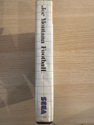 Joe Montana Football Master System Sega