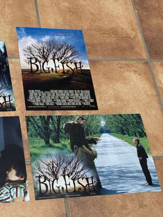 Jueco completo de 6 fotocromos originales Big Fish