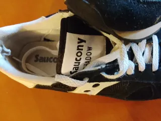 Saucony Shadow Scarpe Uomo Nero Bianco