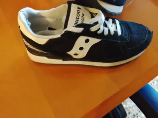 Saucony Shadow Scarpe Uomo Nero Bianco