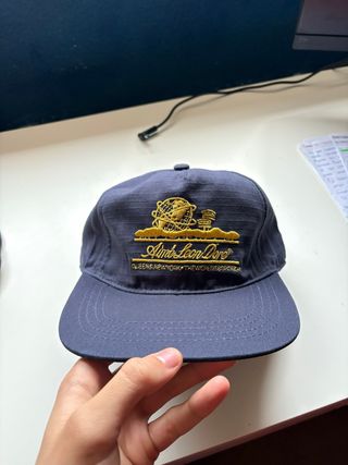 Gorra Aime Leon Dore Azul y Dorada