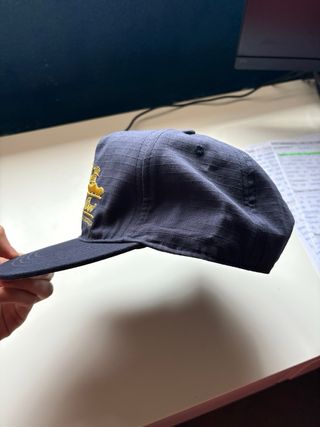 Gorra Aime Leon Dore Azul y Dorada