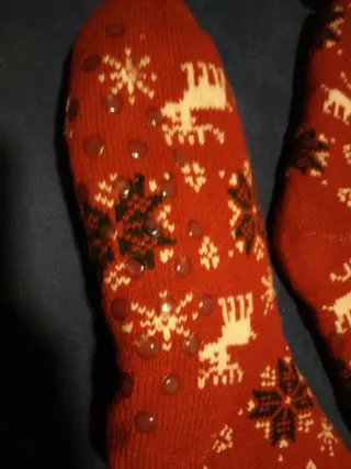 Calcetines Navideños Gruesos Talla Única