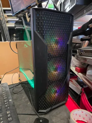 Torre Ordenador Gaming PC Negra